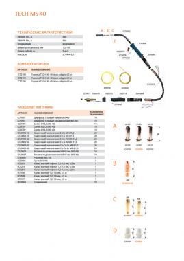 Сварог MS 40 (евро адаптер) 3м